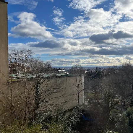 アパート Quiet And Sunny Charming One-bedroom With Views リヨン